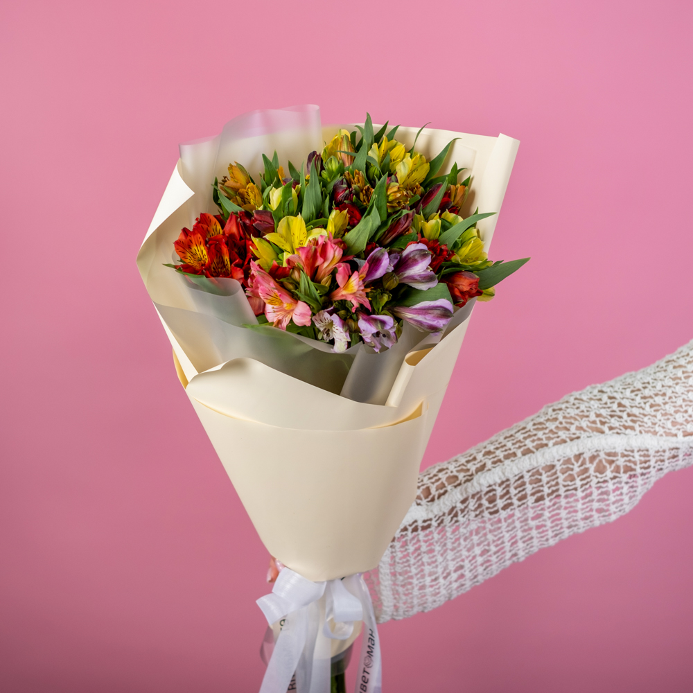 Букет «15 альстромерий» Букет «15 альстромерий»